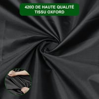 bruwaa Plancha Védőhuzat 80x60x25cm Vízálló UV Védelem Gázgrill Takaró 5