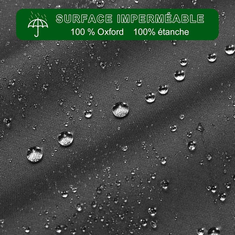 bruwaa Plancha Védőhuzat 80x60x25cm Vízálló UV Védelem Gázgrill Takaró