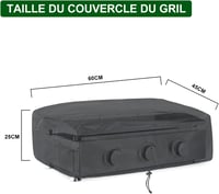 bruwaa Plancha Védőhuzat Vízálló Univerzális Grillhöz Húzózsinórral 2