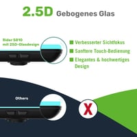 Cyklopočítač GPS Bryton Rider S810E s 3,5-palcovým dotykovým displejom, 50-hodinovou výdržou batérie, offline mapami Európy, ANT+/BLE 3