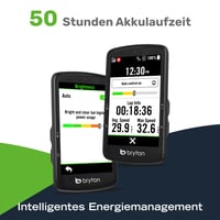 Cyklopočítač GPS Bryton Rider S810E s 3,5-palcovým dotykovým displejom, 50-hodinovou výdržou batérie, offline mapami Európy, ANT+/BLE 4