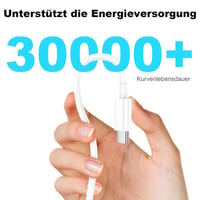 BSTOEM USB-C kábel 2db szett 1m+2m gyorstöltéshez iPhone-hoz 5