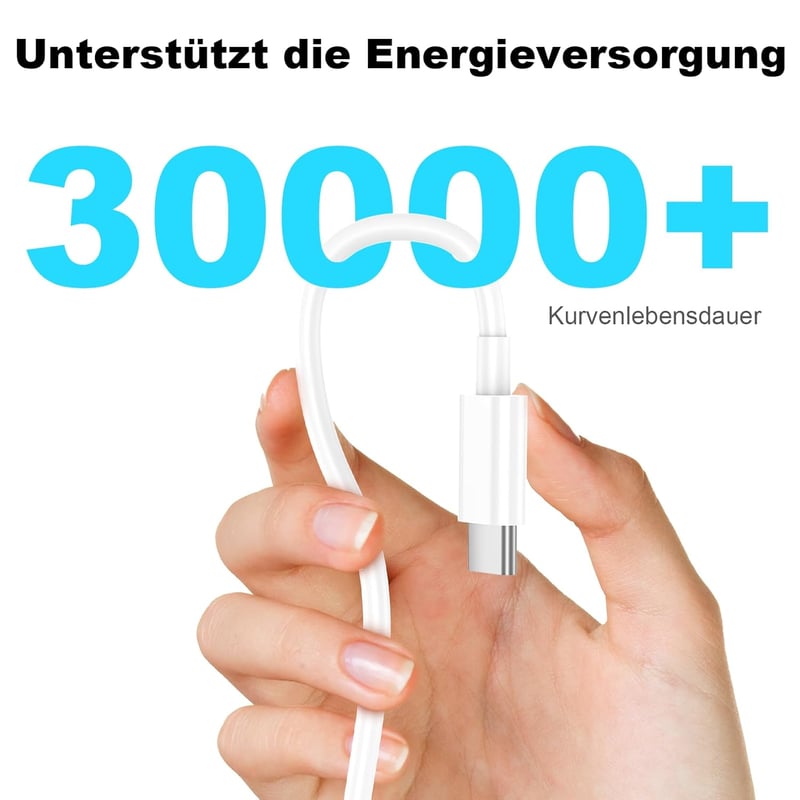 BSTOEM USB-C kábel 2db szett 1m+2m gyorstöltéshez iPhone-hoz