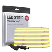 BTF-LIGHTING FCOB LED traka - prirodna bijela 4000K, prigušiva - 5 m, 528 LED/m, 24V 2