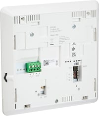 Unitate interioară video Bticino 344652 Classe 100 V16B cu ecran LCD color de 5 inchi (12,7 cm), 2 butoane de apel, 3 senzori și 4 butoane configurabile liber, indicator de stare LED, 16 tonuri de apel polifonice 4