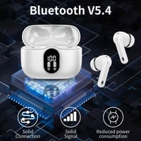 Căști wireless Btootos Bluetooth 5.3 – Defecte — defecte, funcționează parțial: casca dreaptă nu se aude (stare: vezi a 2-a poză) 6