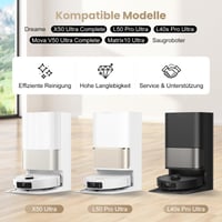 BTRSOLUS 30 db Kiegészítő Csomag Dreame X50 Ultra / L40s Pro Ultra / L50 Pro Robot Porszívóhoz - Tartozék Szett 2