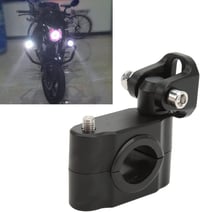 Buachois 1 pár univerzális motoros munkalámpa tartó konzol, 360 fokos forgatás, alumínium LED fejlámpa bilincs, autó hajó 7