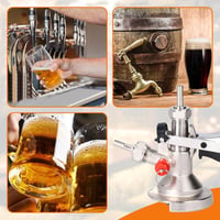 Buachois Type A Keg Tap G5/8 rozsdamentes sörcsap hordóhoz 6