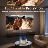 Buba Toys Smart Mini Projektor 1080P 4K WiFi 6 Bluetooth Hordozható Otthoni Mozi 6