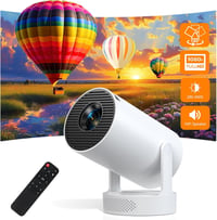 Buba Toys Smart Mini Projektor 1080P 4K WiFi 6 Bluetooth Hordozható Otthoni Mozi 1