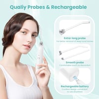 Bubbacare elektromos mandulakő eltávolító szett 2 fejjel és 3 fokozatú szívással 6