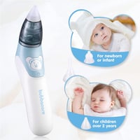 Bubbacare Elektromos Orrszívó 4 Fej Újrahasználható Tippel Csecsemőknek 4