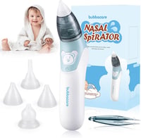 Bubbacare Elektromos Orrszívó 4 Fej Újrahasználható Tippel Csecsemőknek 1