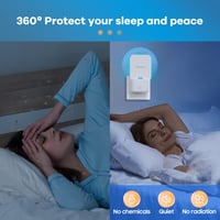 Bubbacare Elektromos Szúnyog és Gnatcsapda 2db Ragacsos Lapokkal Gyümölcslégy Csapda 5