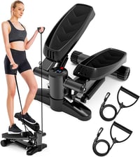 Bubbacare Mini Stepper 150 kg-ig LCD kijelzővel otthoni edzéshez 1