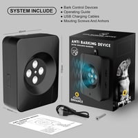 Bubbacare Ugatásgátló Készülék Kutyáknak - 3 Üzemmódú Automatikus Ultrahangos Eszköz 4 Adóval, Bel- és Kültéri Használatra, Újratölthető 7