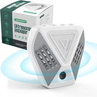 Bubbacare Ultrahangos Egérriasztó 360° - 3 Módú Rágcsálóirtó LED Fénnyel 1