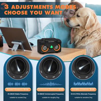 Bubbacare Ultrahangos Kutyaugatás Csillapító 15m Hatótáv 3 Mód Automata 3