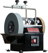 Bucktool 250mm Vízcsalas Elektromos Köszörűgép 180W Élezőgép Szűrőrendszerrel 1