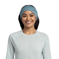 Bandă Buff LW Merino Wool de culoare albastră - 100% lână merino, termoreglabilă, ușoară, sustenabilă, mărime unisex pentru adulți 2