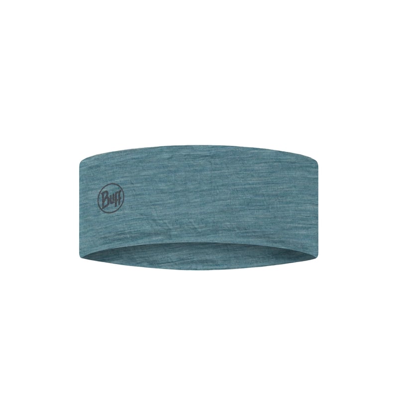 Bandă Buff LW Merino Wool de culoare albastră - 100% lână merino, termoreglabilă, ușoară, sustenabilă, mărime unisex pentru adulți