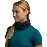 Buff Merino Lightweight – Fular multifuncțional din lână merino – Solid Night Blue – Unisex, ușor, eșarfă sustenabilă pentru activități în aer liber 4