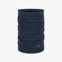 Buff Merino Lightweight – Fular multifuncțional din lână merino – Solid Night Blue – Unisex, ușor, eșarfă sustenabilă pentru activități în aer liber 1