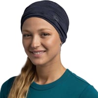 Buff Merino Lightweight – Fular multifuncțional din lână merino – Solid Night Blue – Unisex, ușor, eșarfă sustenabilă pentru activități în aer liber 3