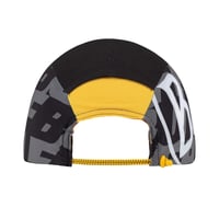 Șapcă de alergare Buff Pack Speed - mărimea S/M, negru, UPF50, reflectorizantă, aerisită, elastică, pliabilă, unisex 2
