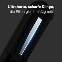 BUG HULL Gyógyszervágó több tablettához rozsdamentes acél szürke 5