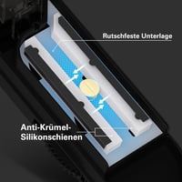 BUG HULL Gyógyszervágó több tablettához rozsdamentes acél szürke 3