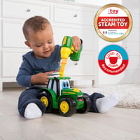 BUILD-A-BUDDY John Deere 46655 Traktor – Skladačka pre deti, Zelený traktor na skladanie od 18 mesiacov, Zberateľský model 4