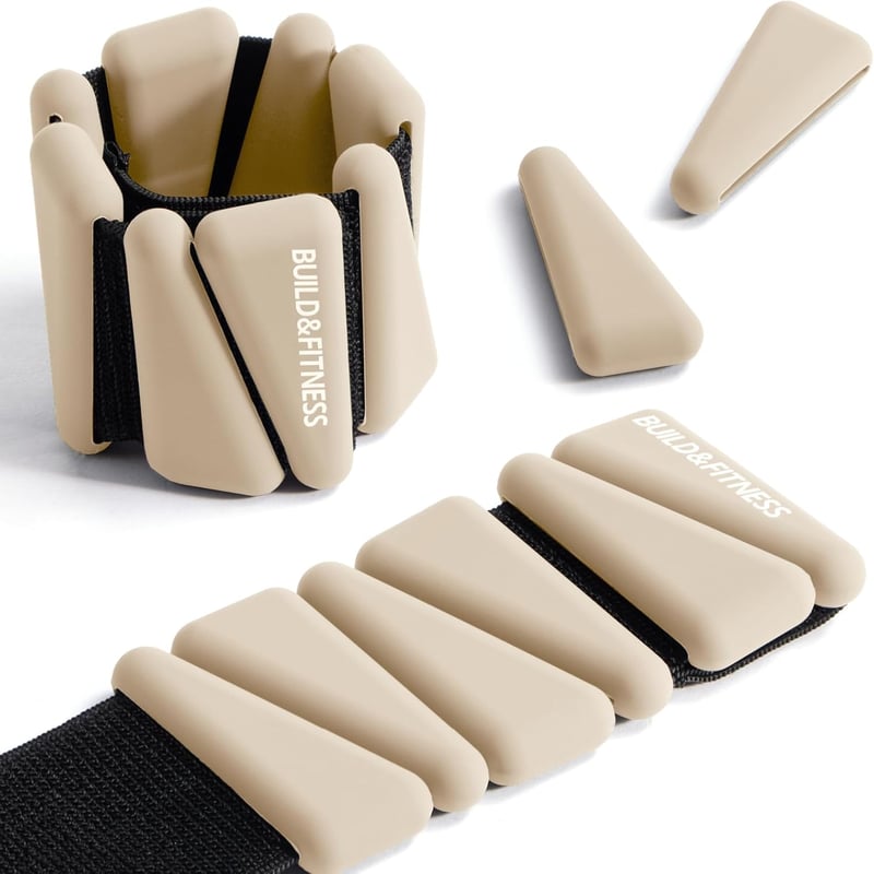 Build & Fitness Csuklósúly és bokasúly szett 2x0,5kg női és férfi edzéshez