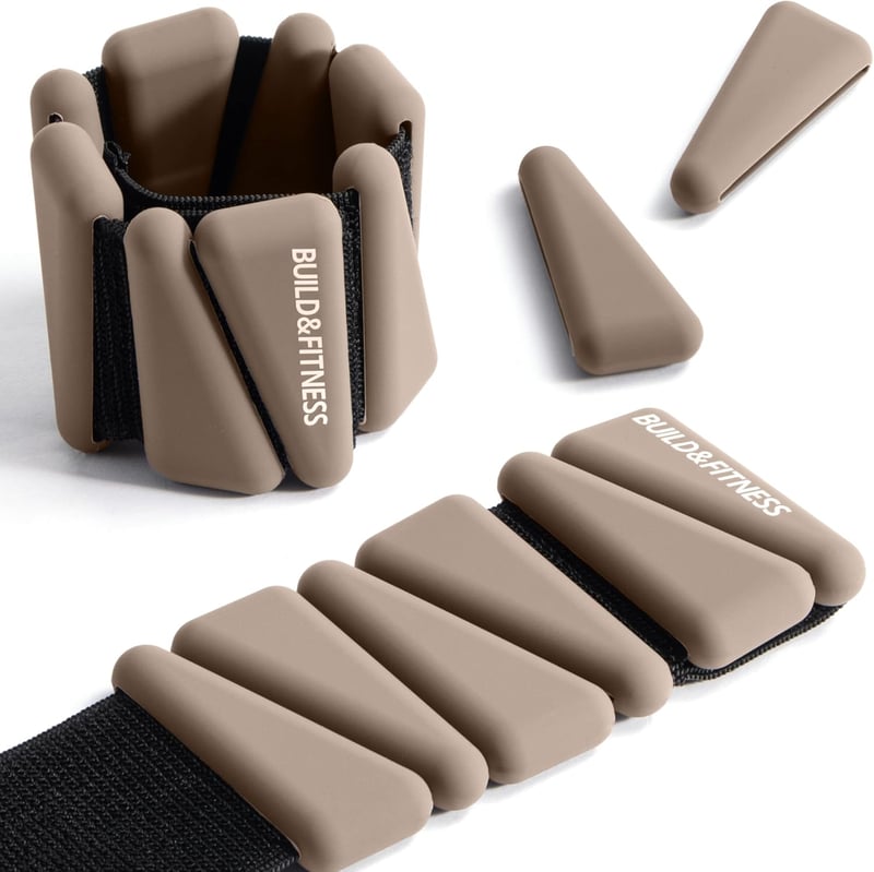 Build & Fitness Csuklósúly és bokasúly szett 2x0,5kg női és férfi edzéshez