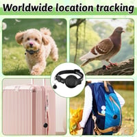 Bukbas Mini GPS nyomkövető macskáknak és kutyáknak, okos tracker iOS Android kompatibilis 7