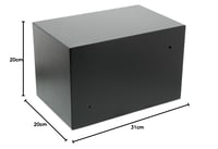 Seif electronic cu cifru BURG-WÄCHTER Favor S3 E, 8,6 l, 200x310x200 mm, negru 7