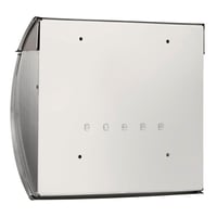 Cutie poștală din oțel inoxidabil BURG-WÄCHTER Toscana 3856 Ni cu fantă pentru format A4, conform standardului EN 13724, argintiu, 376x330x106 mm 4