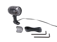 Far față pentru bicicletă Busch & Müller Lumotec IQ-X LED - negru, far cu dinam omologat StVZO 4