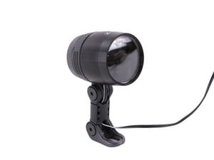 Busch & Müller Lumotec IQ-X LED kerékpár első lámpa - fekete, StVZO jóváhagyott dinamós lámpa