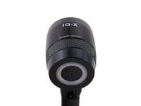 Far față pentru bicicletă Busch & Müller Lumotec IQ-X LED - negru, far cu dinam omologat StVZO 3