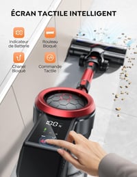 BuTure VAC 38000Pa Vezeték Nélküli Porszívó 450W, 55 Perc Üzemidő, Falra Szerelhető 5