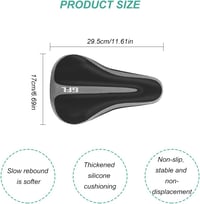 Butyeak ergonomikus kerékpár nyeregvédő gel párnázott rennrad mountainbike 2
