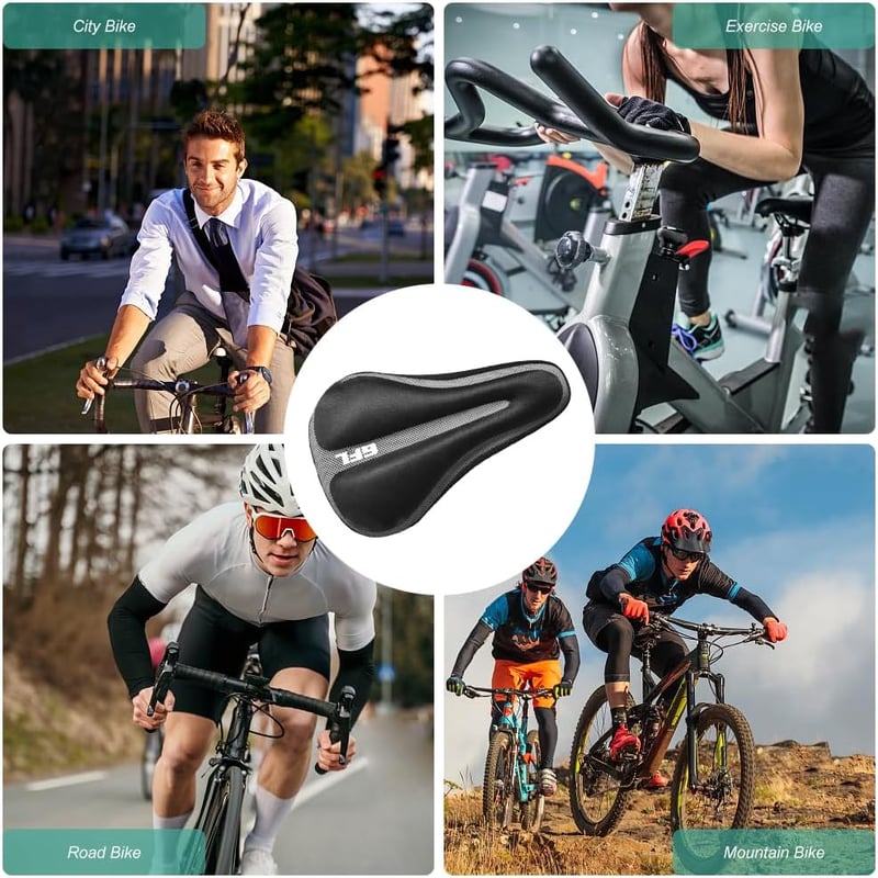 Butyeak ergonomikus kerékpár nyeregvédő gel párnázott rennrad mountainbike