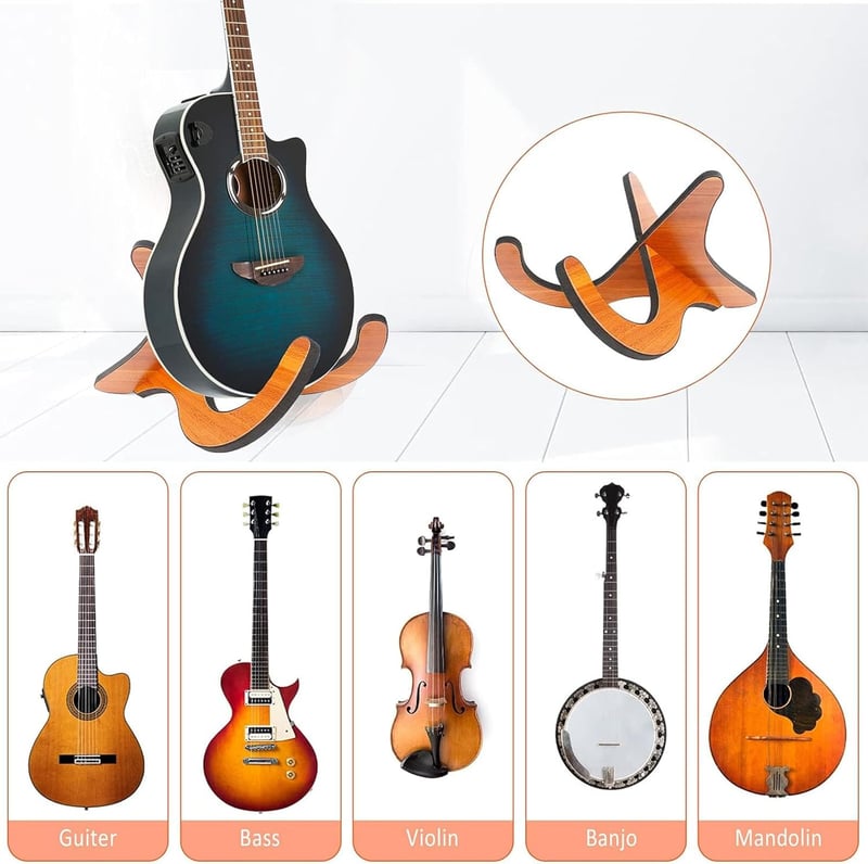 Butyeak Összecsukható X-alakú Hangszerállvány - Hordozható Tartó Ukulele, Hegedű, Mandolin és Bendzsó Hangszerekhez

AI: Butyeak Összecsukha