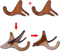 Butyeak Összecsukható X-alakú Hangszerállvány - Hordozható Tartó Ukulele, Hegedű, Mandolin és Bendzsó Hangszerekhez

AI: Butyeak Összecsukha 3