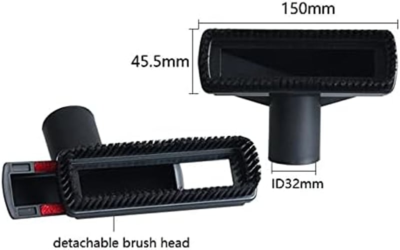 BUYSK 32mm Porszívó Kiegészítés Szett 5 Részes Adapter Kefe Fúvóka Résszívó