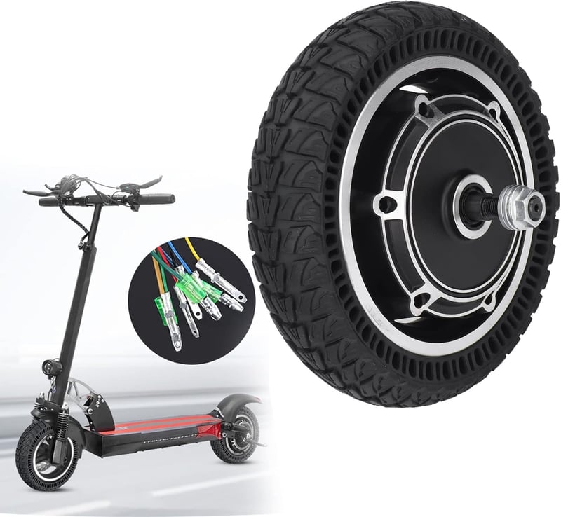 BuyWeek 10 hüvelykes elektromos roller kerék 48V 500W KUGOO M4 csere alkatrész