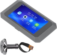 BuyWeek 1080P Digitális Ajtókamera 3,97" Színes Kijelzővel - 135° Látószög, Éjjellátó Funkció, 1400 mAh Akkumulátor, Fém Kitekintő 15-30mm A 7