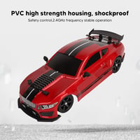 BuyWeek 2.4 GHz RC Drift Autó LED Fénnyel, 4WD Távirányított Versenyautó Gyerekeknek és Felnőtteknek 6